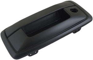 Tailgate Handle Tailgate Without Camera w/ Keyhole Smooth Black - Dorman# 82544