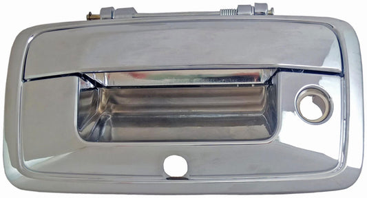 Tailgate Handle With Camera, With Keyhole Chrome - Dorman# 82549