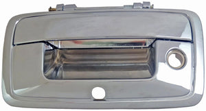 Tailgate Handle With Camera, With Keyhole Chrome - Dorman# 82549