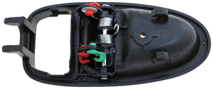 New Interior Door Handle Rear Left, With Power Lock - Dorman 82637