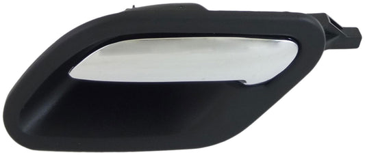 Int Door Handle Front & Rear Left Chrome Lever Black Housing - Dorman# 83018