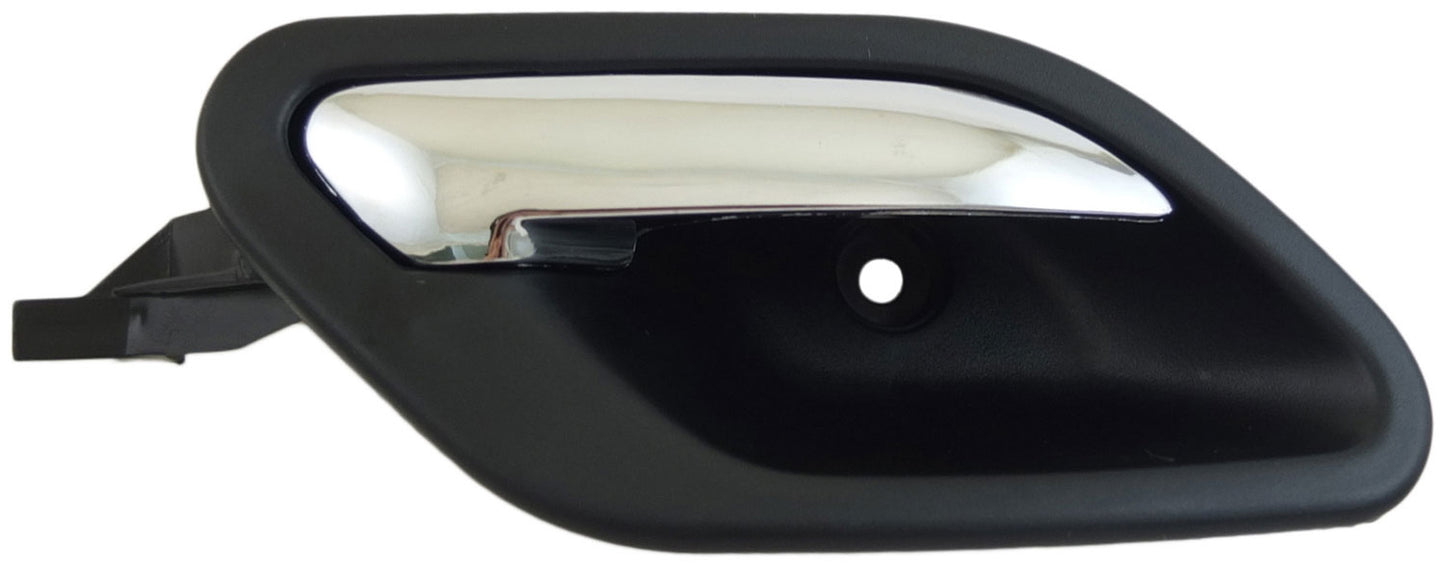 Int Door Handle Front & Rear Right Chrome Lever Black Housing - Dorman# 83027