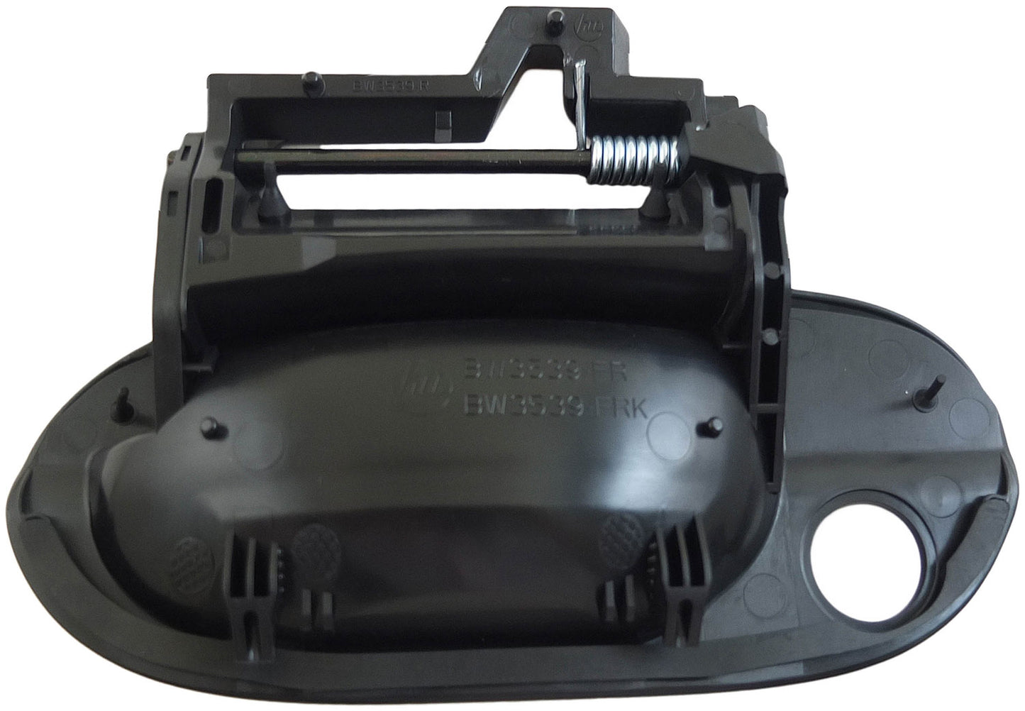 Exterior Door Handle Front Right With Keyhole Smooth Black - Dorman# 83172