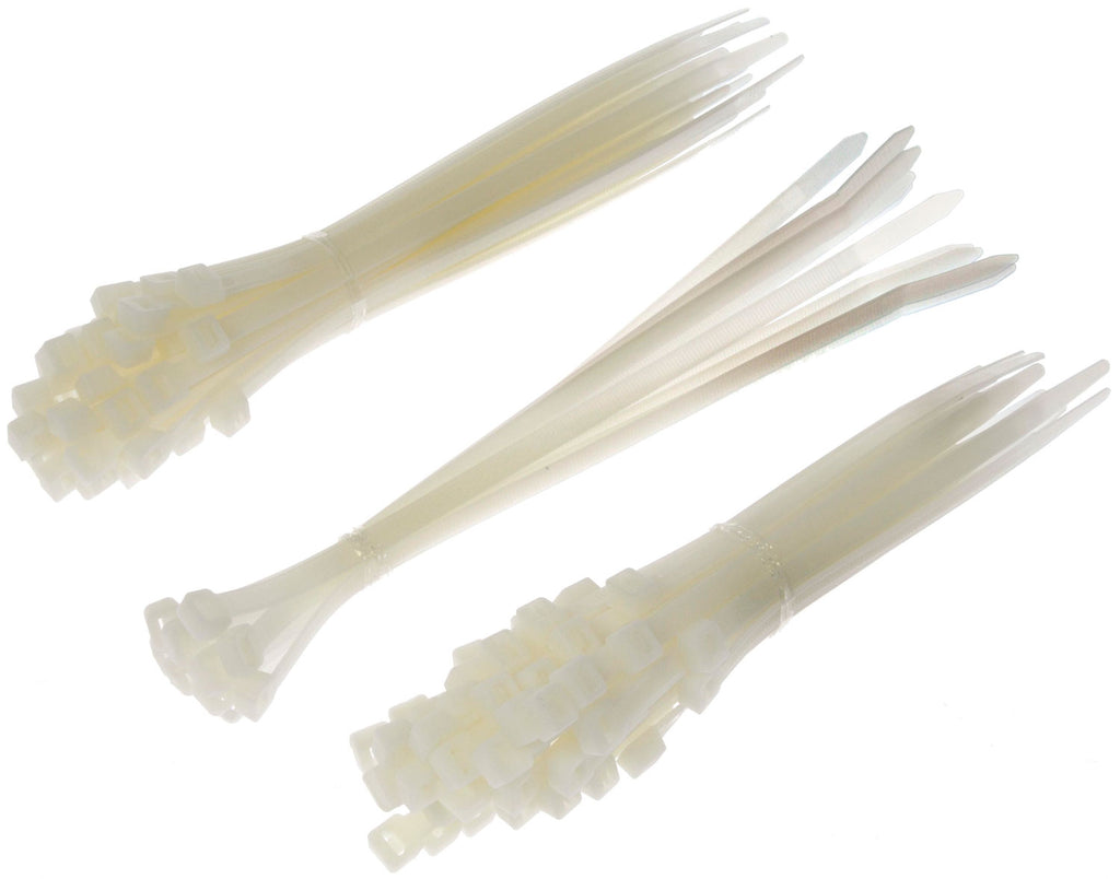 6, 8, 10 In. Heavy Duty White Wire Ties - Dorman# 83763