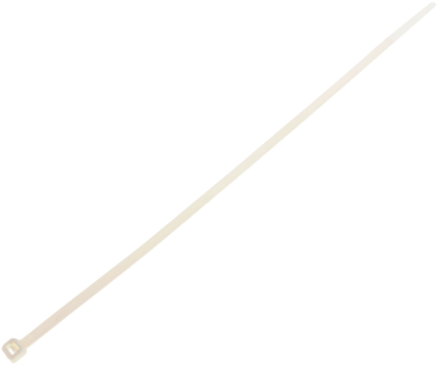 8 In. White Wire Tie 20 Pack - Dorman# 83903