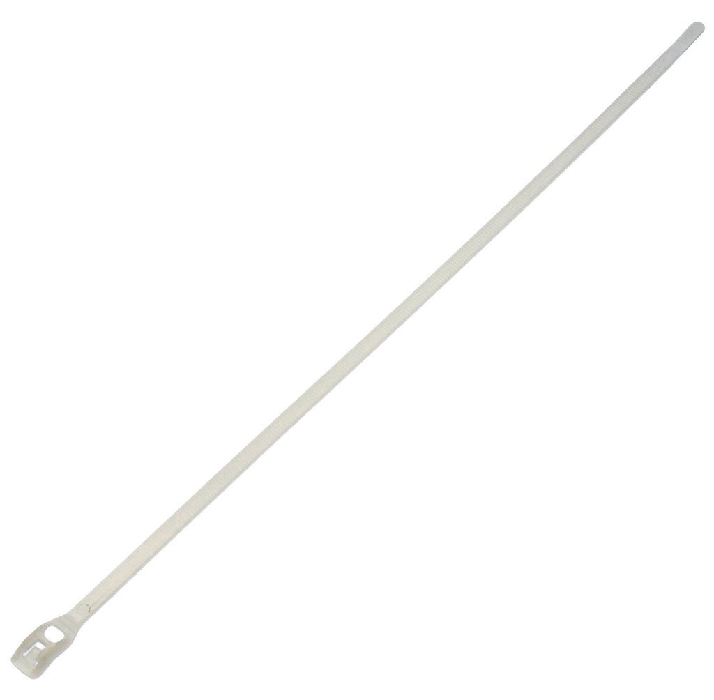 New 8 & 11 In. White Low Profile Wire Ties - Dorman 83918