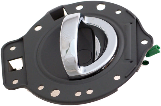 New Left Interior Door Handle (Front or Rear) Slate Gray & Chrome - Dorman 83983