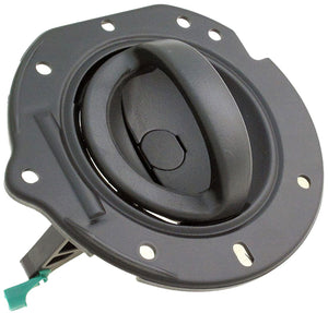 New Black Interior Door Handle Kit Front Left - Dorman 83993