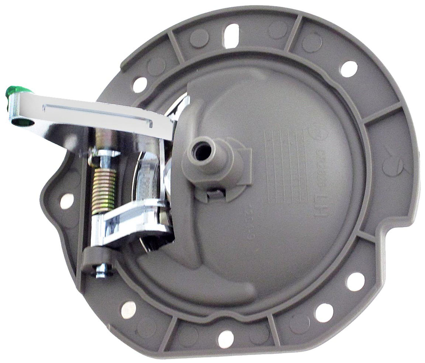 New Left Interior Door Handle (Front or Rear), Khaki & Chrome - Dorman 83997