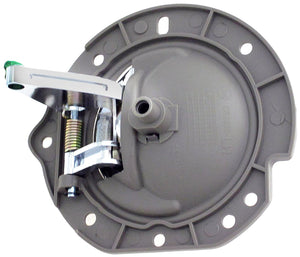 New Left Interior Door Handle (Front or Rear), Khaki & Chrome - Dorman 83997
