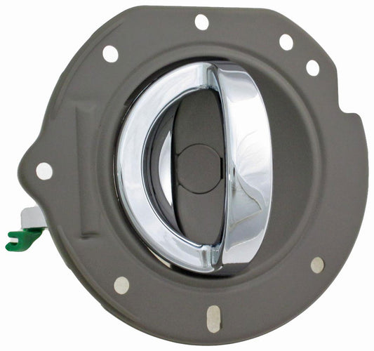 New Left Interior Door Handle (Front/Rear) Taupe w/ Chrome Handle - Dorman 83999