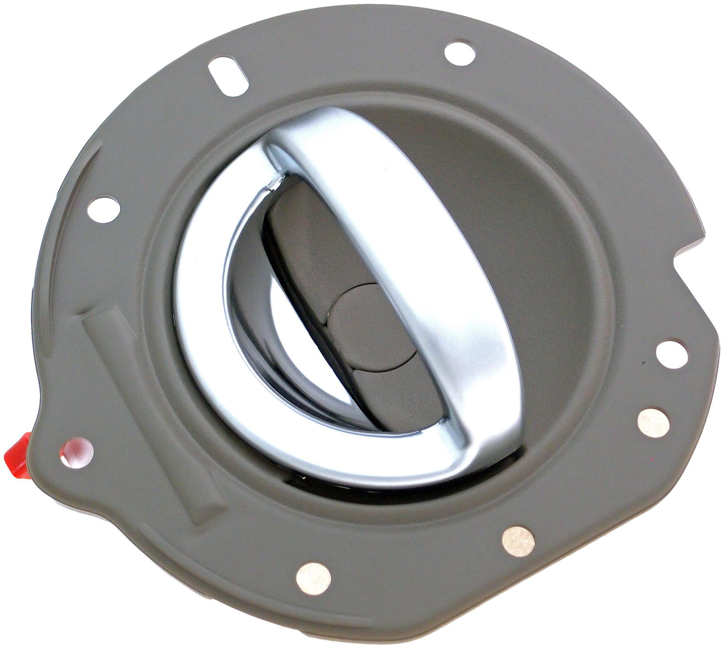 New Right Interior Door Handle (Front or Rear) Taupe & Chrome - Dorman 84018