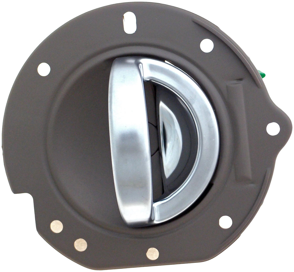 New Left Interior Door Handle (Front or Rear) Taupe & Chrome - Dorman 84019
