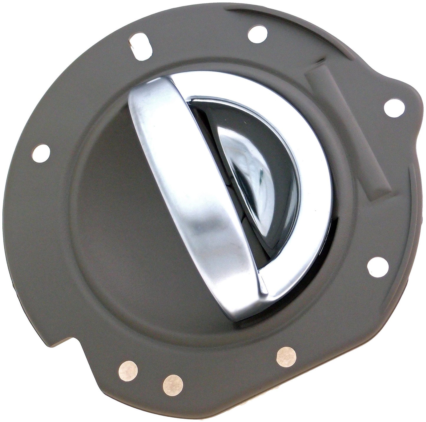 New Left Interior Door Handle (Front or Rear) Taupe & Chrome - Dorman 84019