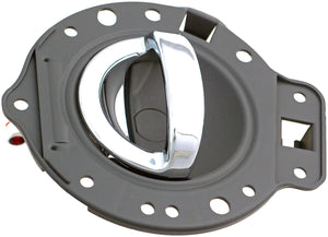 New Rear Right Interior Door Handle, Slate Gray W/ Chrome Handle - Dorman 84087
