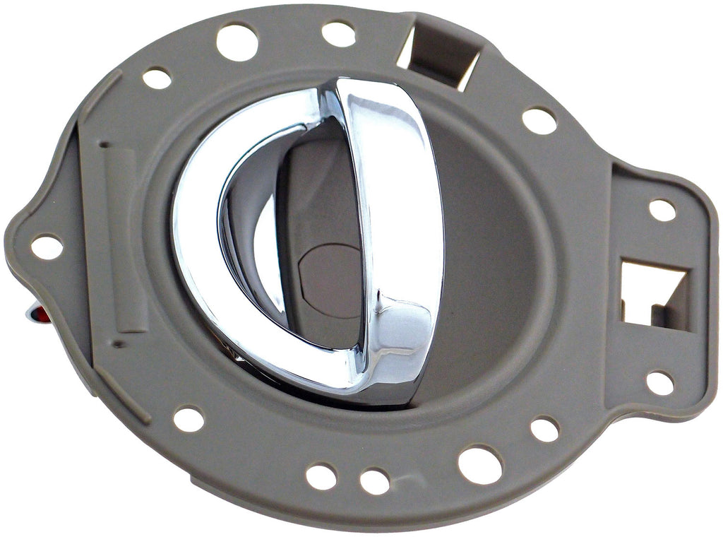 New Interior Door Handle Rear Right Kit - Dorman 84089, Khaki W/ Chrome Handle