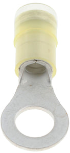 12-10 Gauge Ring Terminal, 1/4 In., Yellow - Dorman# 84133