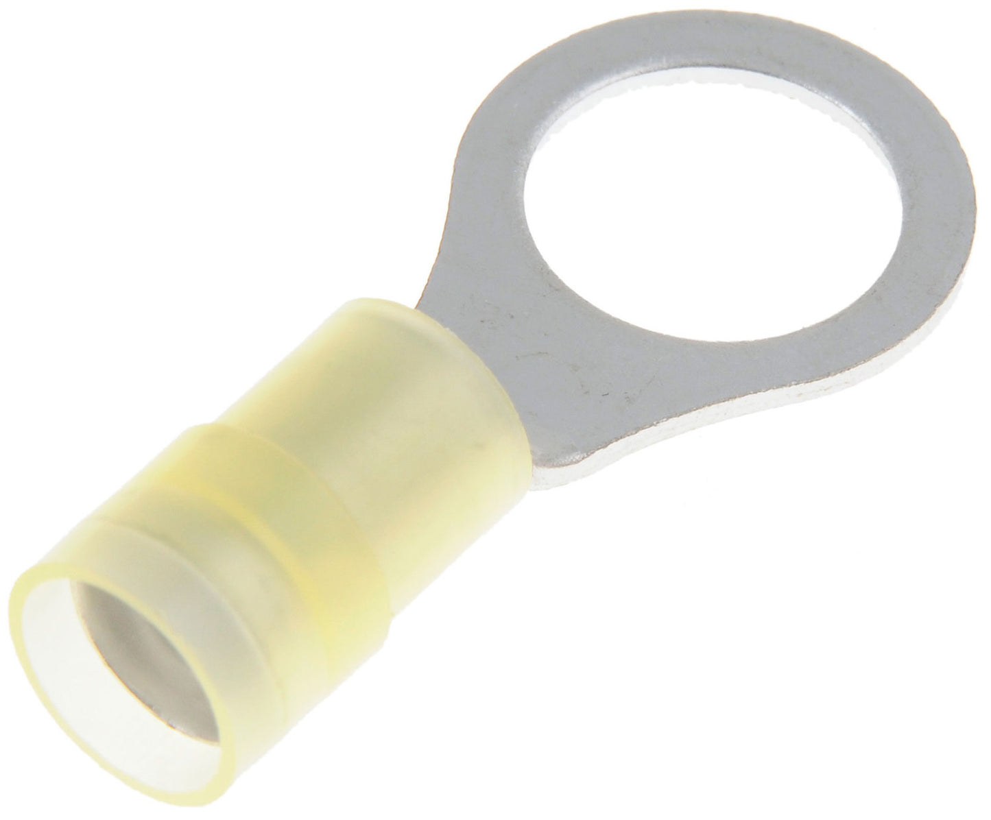 12-10 Gauge Ring Terminal, 3/8 In., Yellow - Dorman# 84135