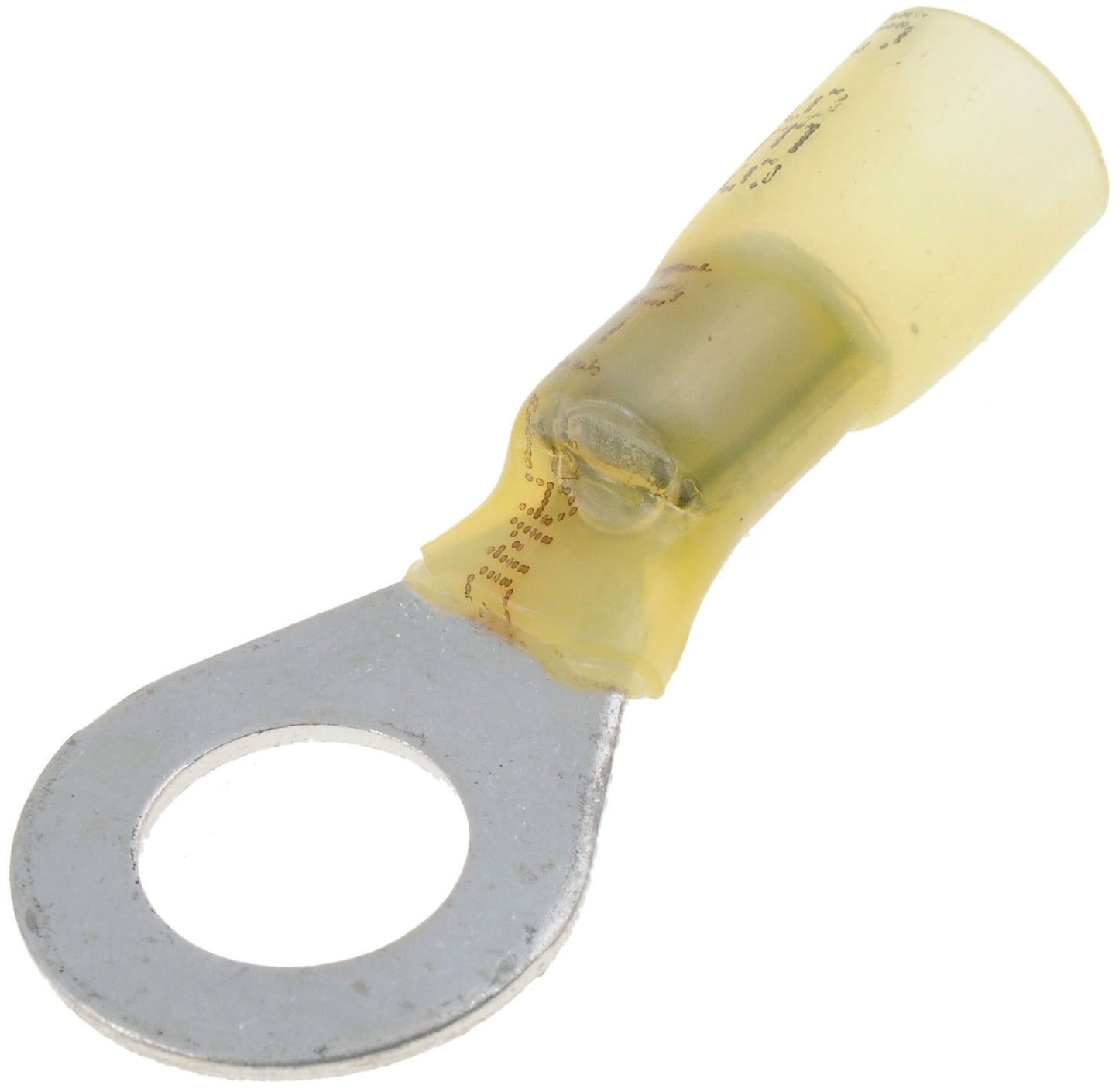 12-10 Gauge Ring Solder Filled Terminal, 3/8 In., Yellow - Dorman# 84218