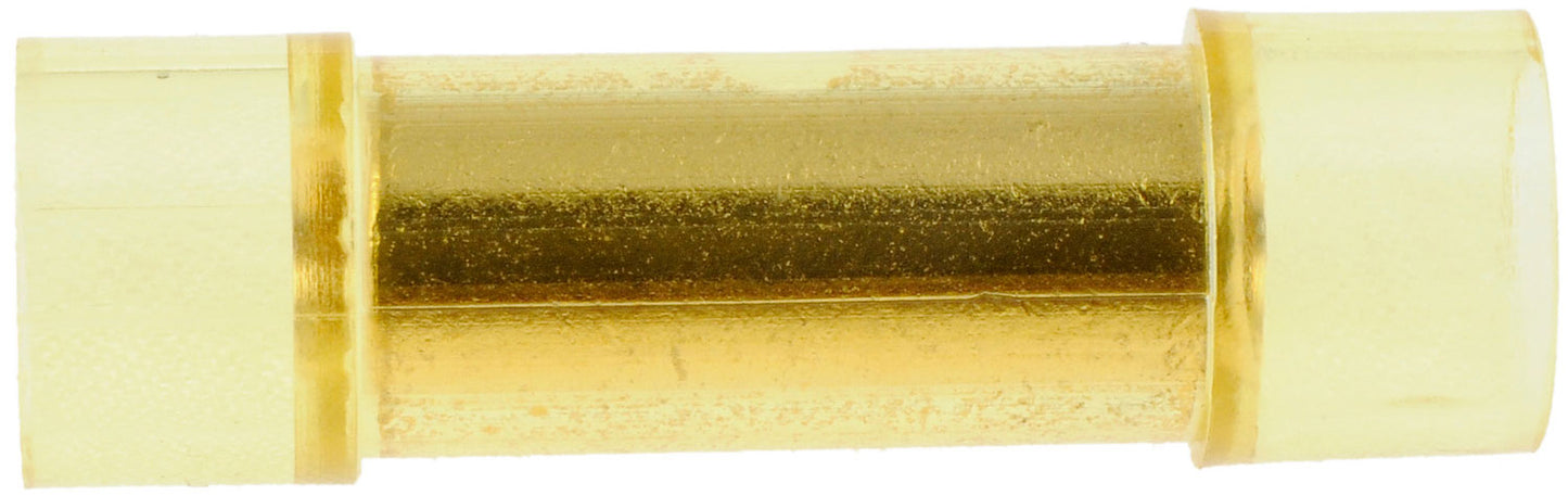 12-10 Gauge Butt Audio Connector, Yellow - Dorman# 84512