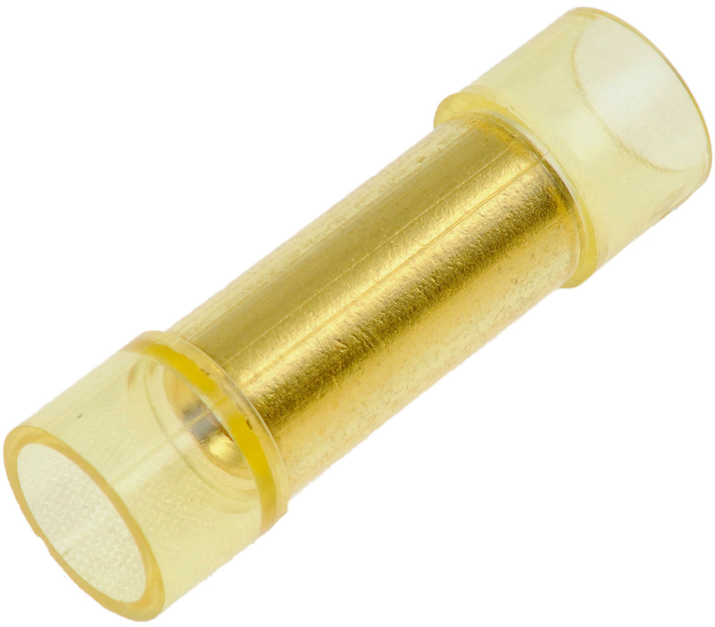 12-10 Gauge Butt Audio Connector, Yellow - Dorman# 84512