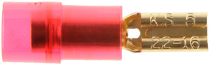 22-18 Gauge Female Audio Disconnect, .110 In, Red - Dorman# 84541