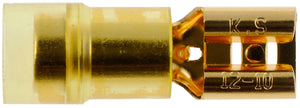 12-10 Gauge Female Insulated Terminal, .250 In., Yellow - Dorman# 84550