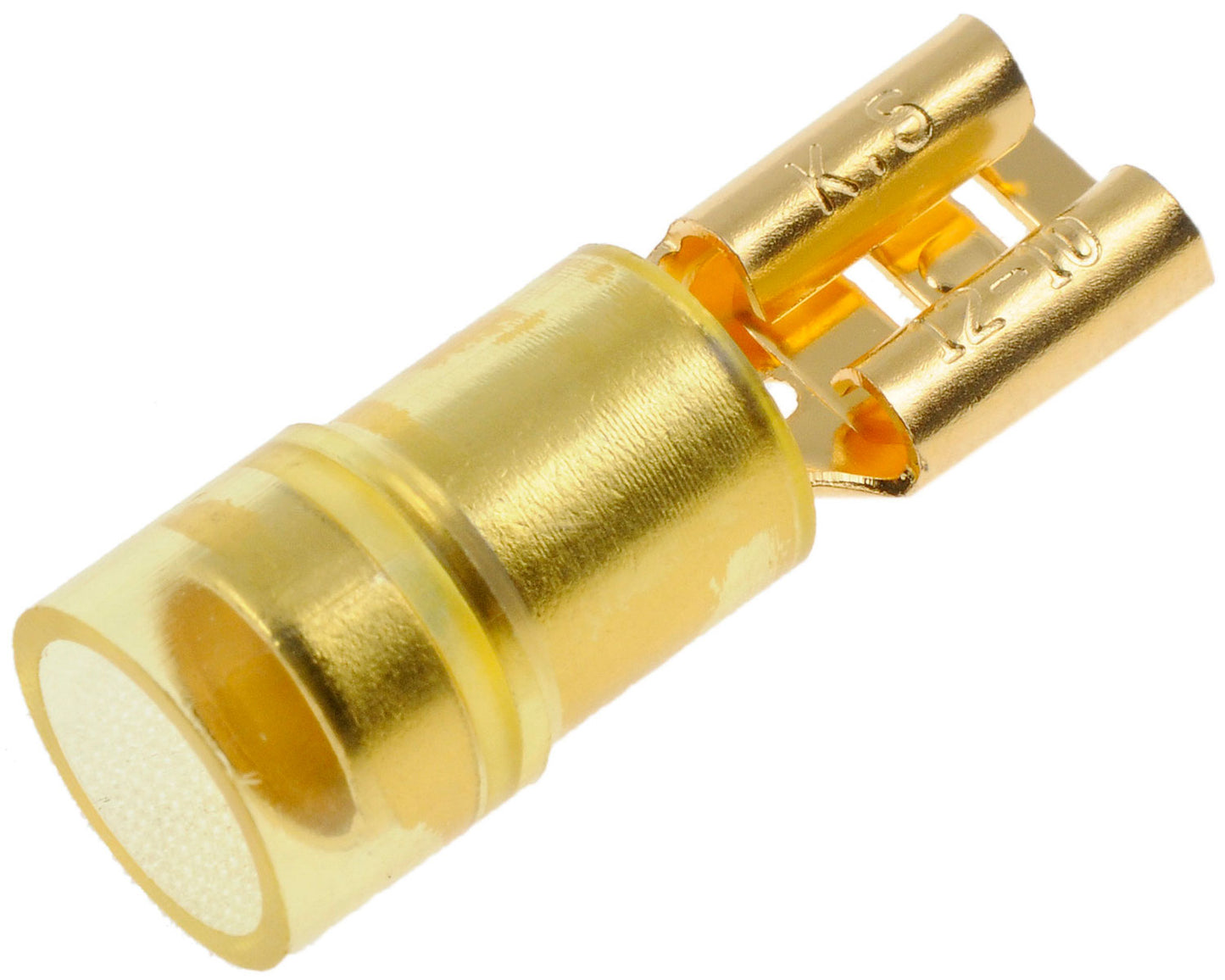 12-10 Gauge Female Insulated Terminal, .250 In., Yellow - Dorman# 84550