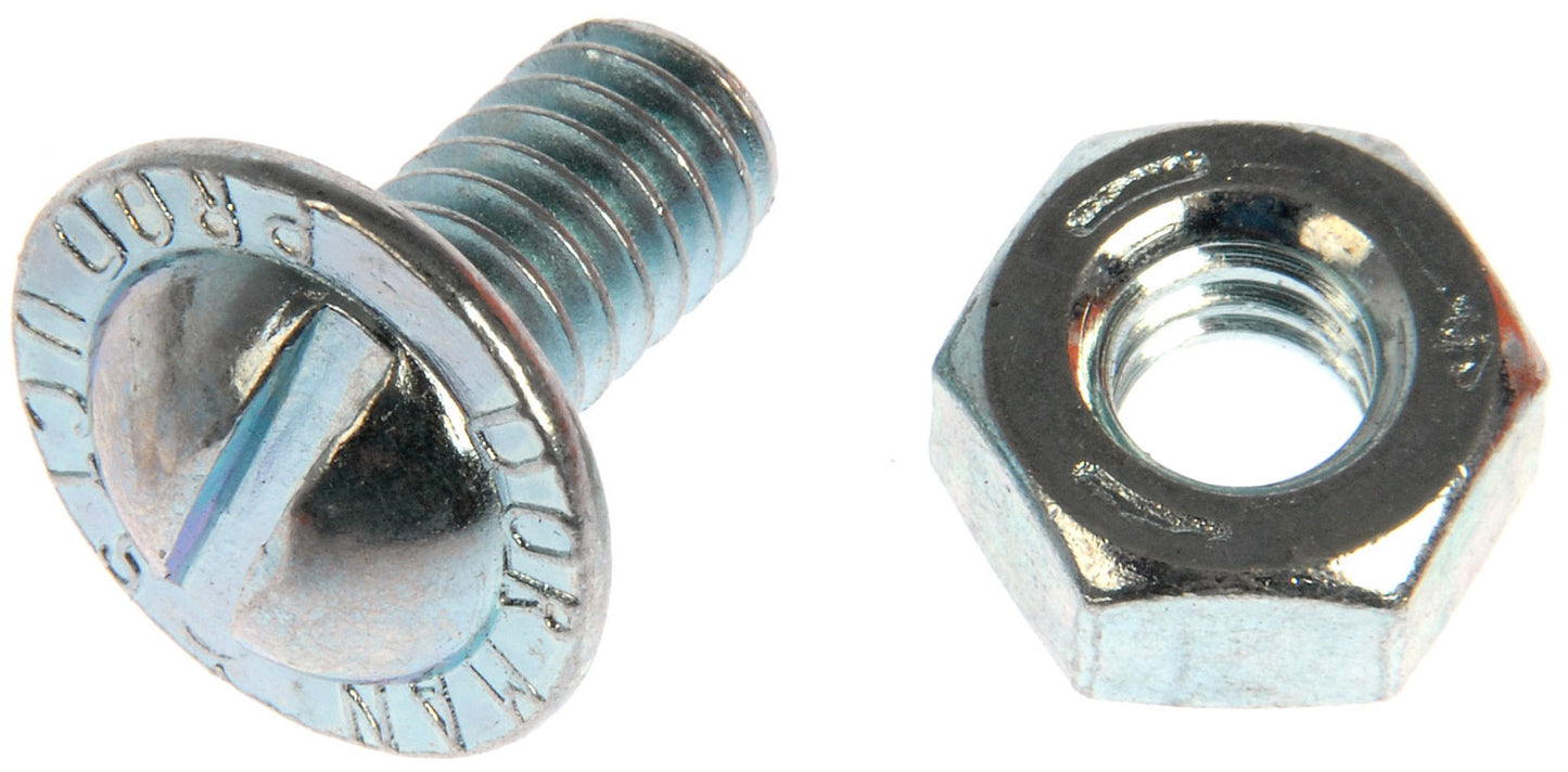 License Plate Fasteners- 1/4-20 x 1/2 In. - Dorman# 848-002