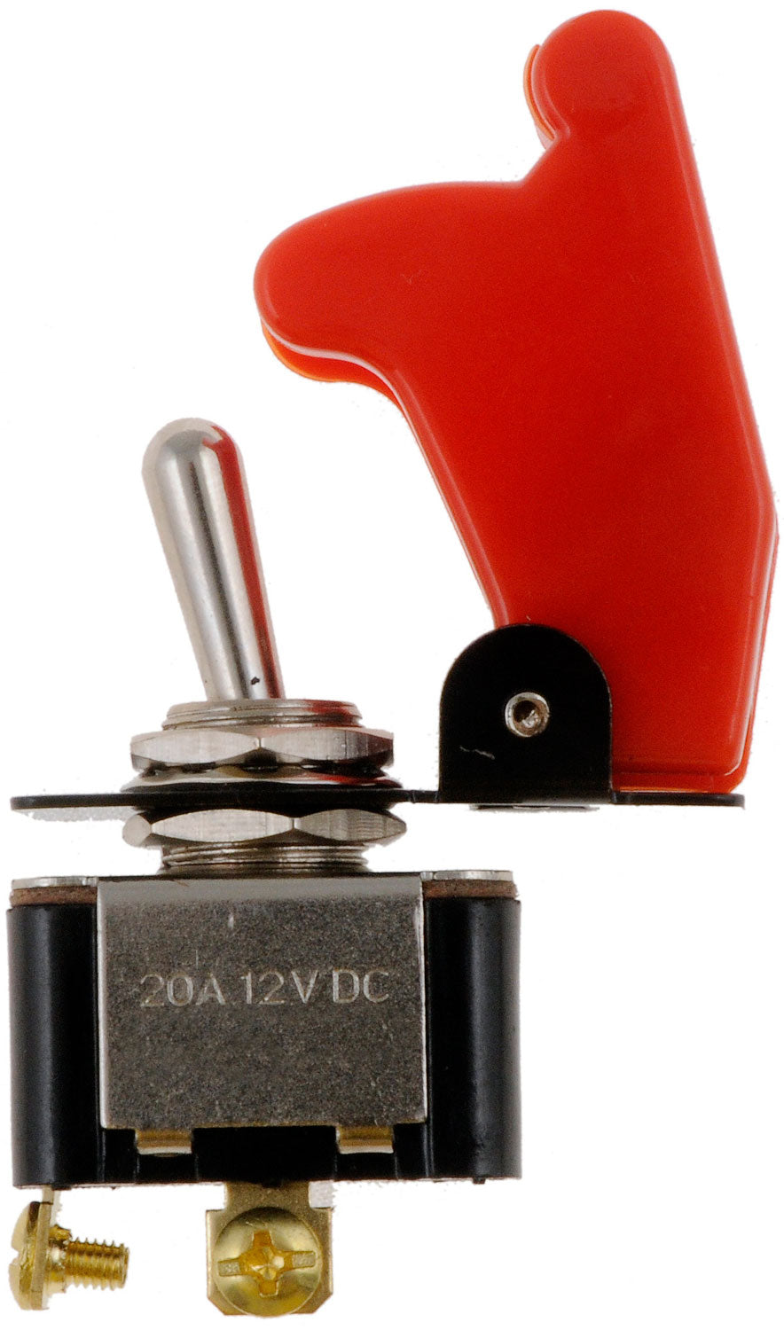 Toggle Electrical Switches Racing Style Kill Switch - Red cover - Dorman# 84815