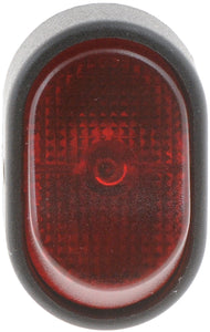 Black Body/ Red Oblong Glow Rocker Switch - Dorman# 84860