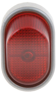 Red Rocker Full Glow Electrical Switches, Oval Style Alum - Dorman# 84870