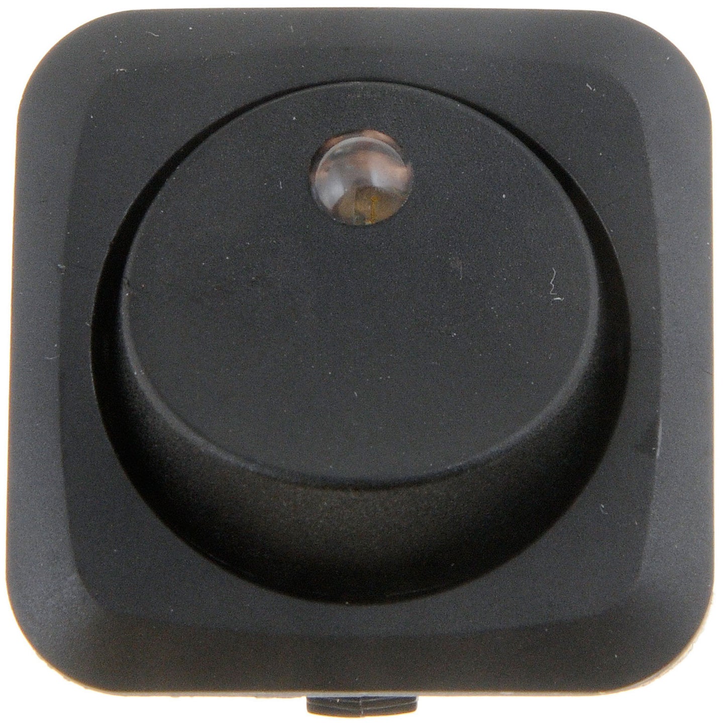 Round Rocker Electrical Switches LED Glow - Black Body/Blue LED - Dorman# 84881