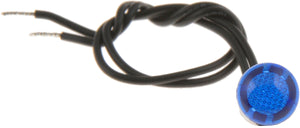 Blue Round Mini Bezel-Free Light Indicator - Dorman# 84911