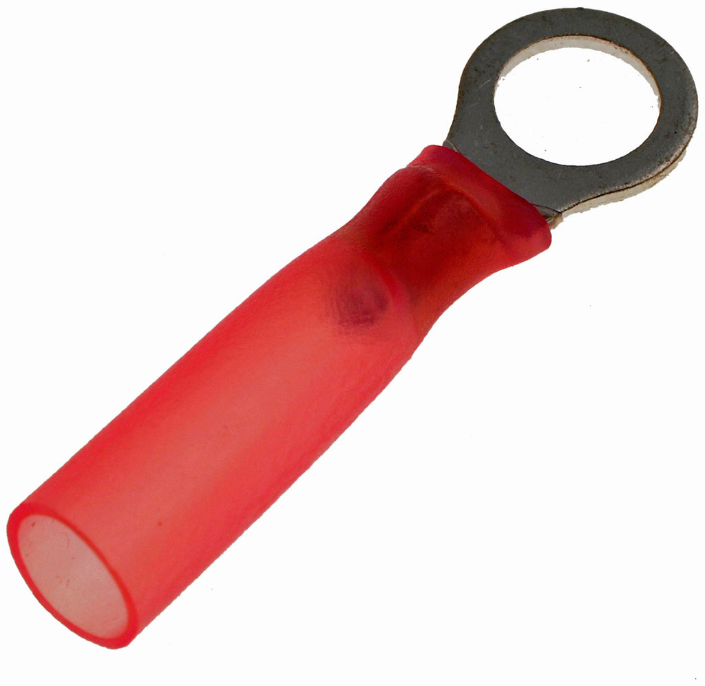 22-18 Gauge Ring Water Proof Terminal, No. 10, Red - Dorman# 85203