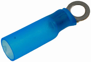 16-14 Gauge Ring Water Proof Terminal, No. 6, Blue - Dorman# 86402