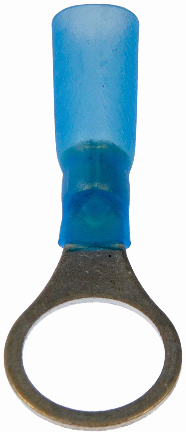 16-14 Gauge Ring Water Proof Terminal, 3/8 In., Blue - Dorman# 85218