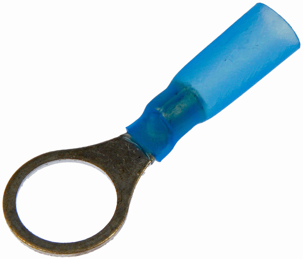 16-14 Gauge Ring Water Proof Terminal, 3/8 In., Blue - Dorman# 85218