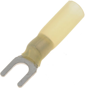 12-10 Gauge Spade Water Proof Terminal, No. 10, Yellow - Dorman# 86405