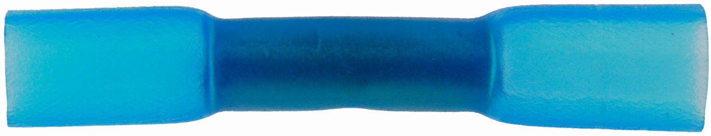 16-14 Gauge Butt Water Proof Terminals, Blue - Dorman# 638-441