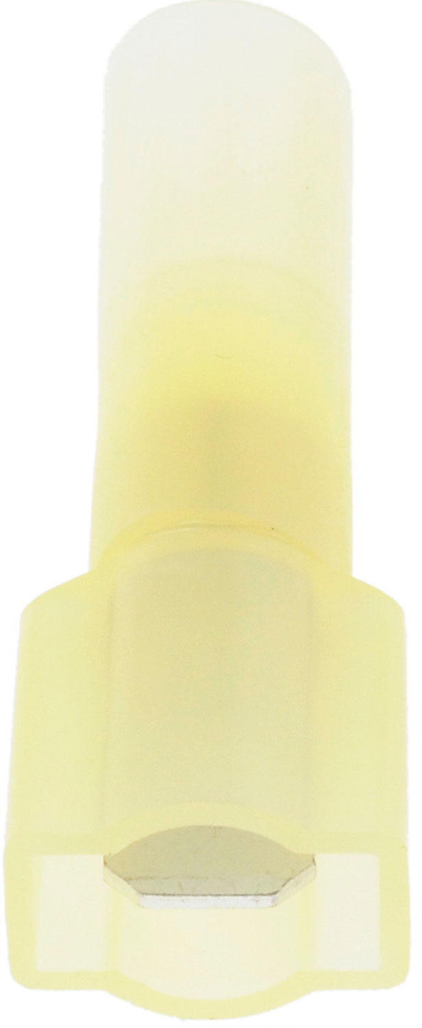 12-10 Gauge Male Water Proof Disconnect, .250 In., Yellow - Dorman# 86409