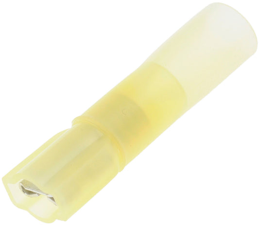 12-10 Gauge Female Water Proof Disconnect, .250 In., Yellow - Dorman# 86410