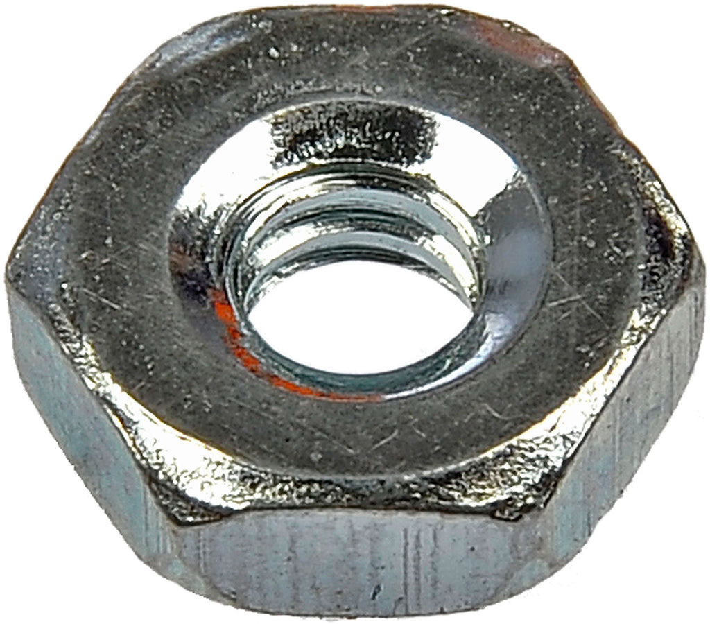 Hex Nut-Machine Screw-Grade 2- Thread Size: 6-32, Height 7/64