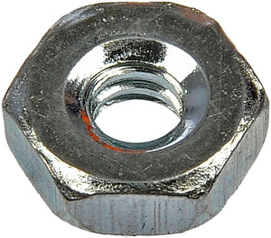 Hex Nut-Machine Screw-Grade 2- Thread Size: 6-32, Height 7/64
