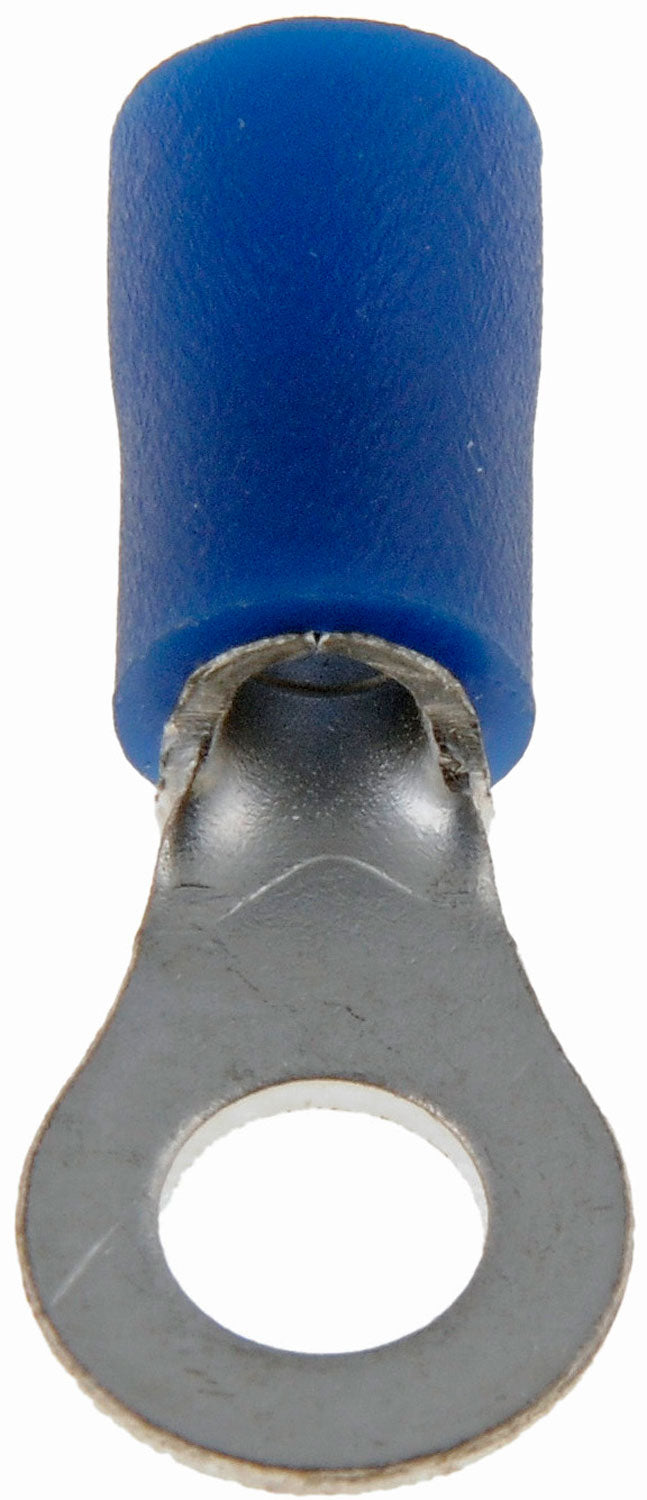 16-14 Gauge Ring Terminal, No. 8, Blue - Dorman# 85407