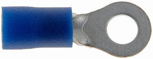 16-14 Gauge Ring Terminal, No. 8, Blue - Dorman# 85407