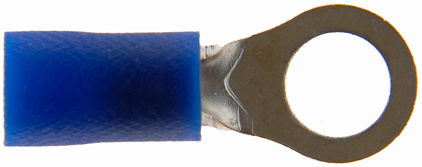 16-14 Gauge Ring Terminal, Stud Size: 10, Blue - Dorman# 638-206