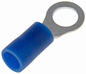 16-14 Gauge Ring Terminal, No. 10, Blue - Dorman# 85404