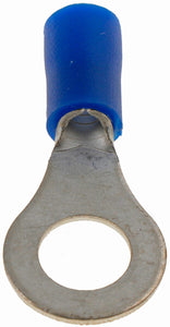 16-14 Gauge Ring Terminal, 1/4 In., Blue - Dorman# 85405