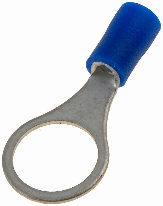 16-14 Gauge Ring Terminal, 3/8 In., Blue - Dorman# 85411